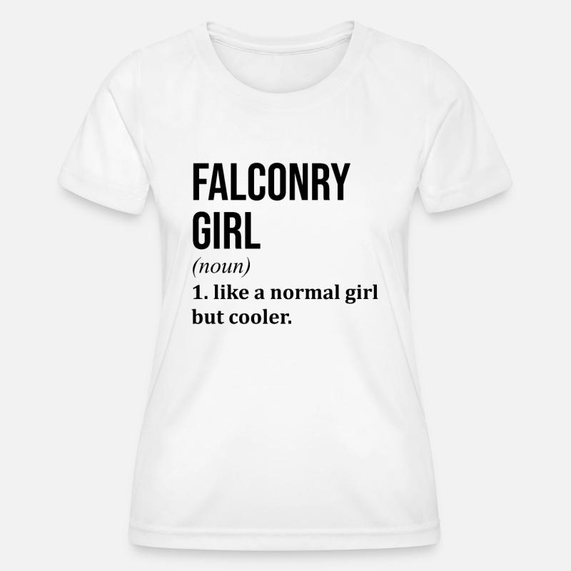 Falconry - Women's Functional T-Shirt - white