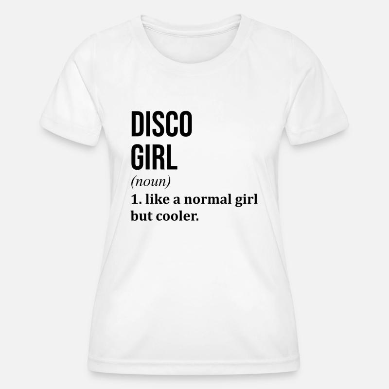 Disco - Women's Functional T-Shirt - white