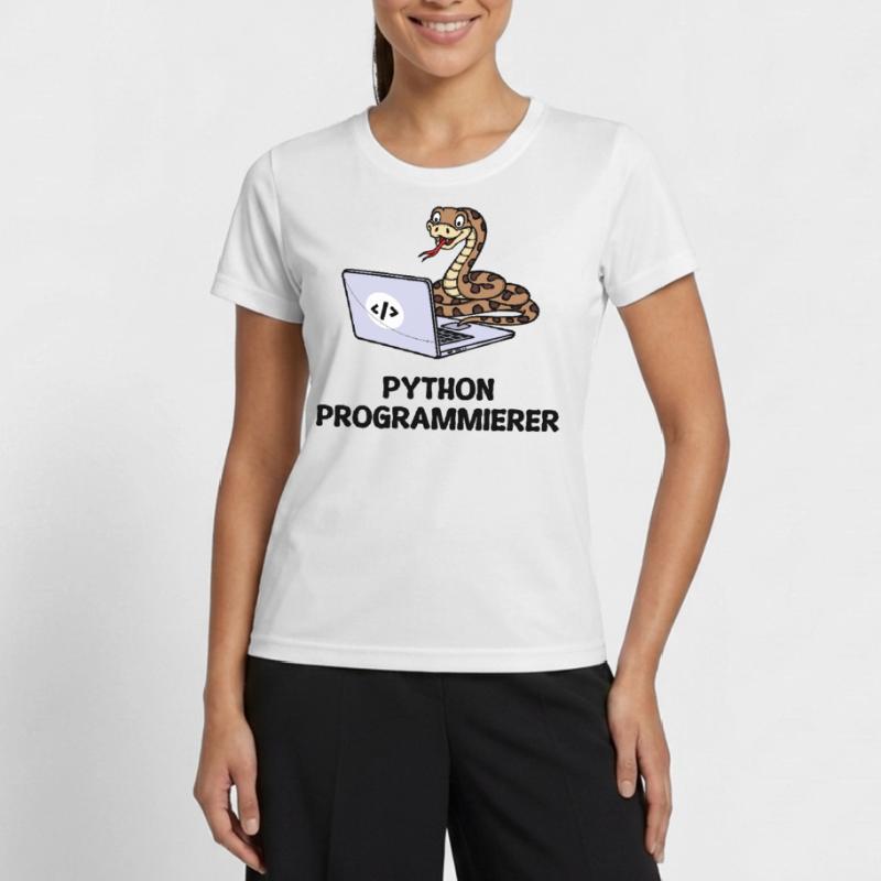 Programmierer Computer Code Developer Statement Frauen Funktions-T-Shirt
