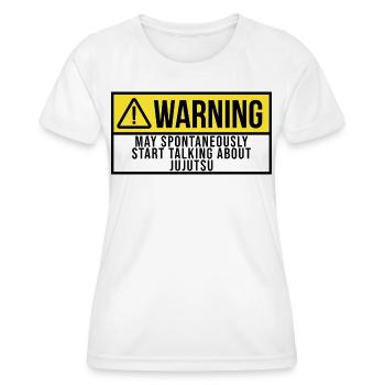 Jujutsu - Frauen Funktions-T-Shirt - Weiß - Vorne - AI Model Female 172 dark (172cm)
