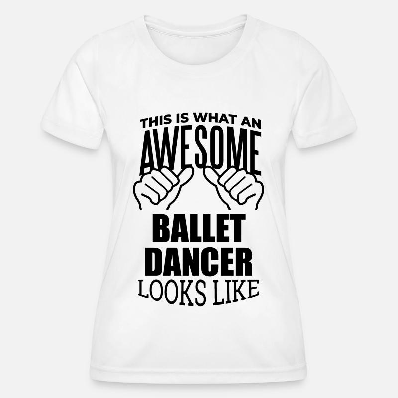 Ballet - Women's Functional T-Shirt - white