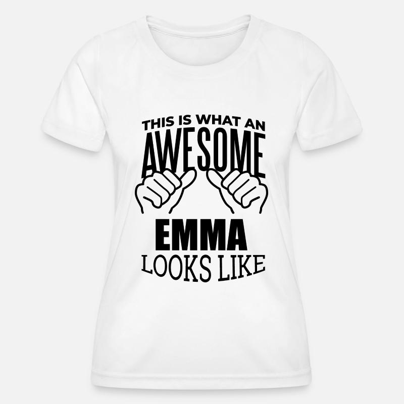 Emma - Women's Functional T-Shirt - white