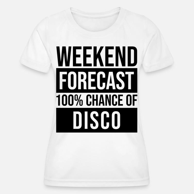 Disco - Women's Functional T-Shirt - white