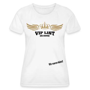 Jugendweihe Gästebuch - Jugendweihe 2026 - Frauen Funktions-T-Shirt - Weiß - Vorne - AI Model Female 172 dark (172cm)