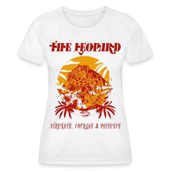 LE LÉOPARD - T-shirt sport Femme - blanc - Devant - AI Model Female 172 dark (172cm)