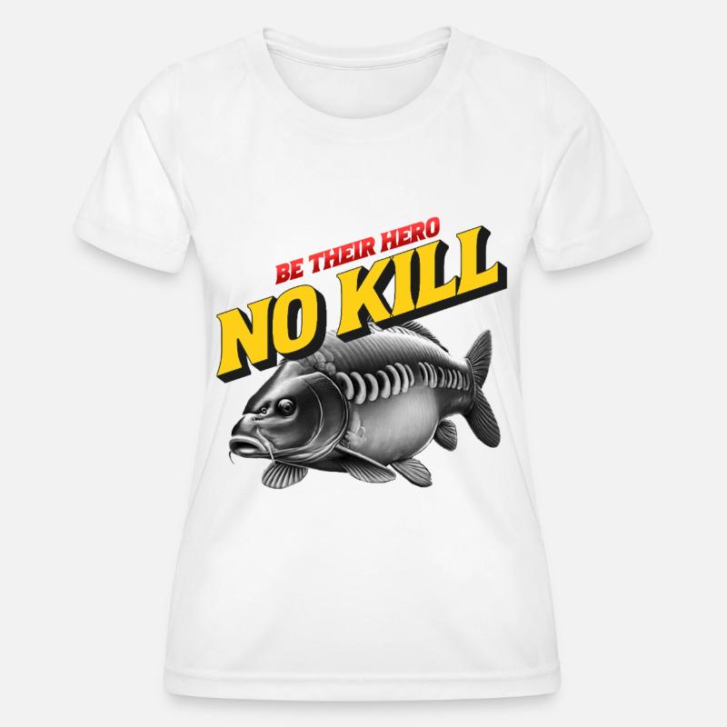 Be their hero! - Women's Functional T-Shirt - white