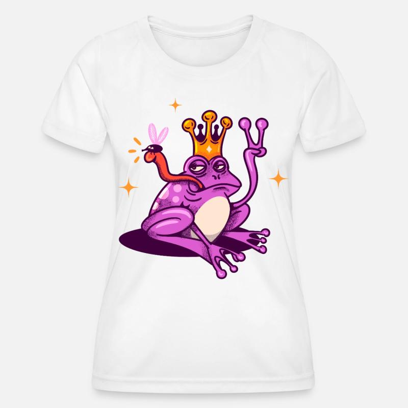 Prince Toad - Women's Functional T-Shirt - white