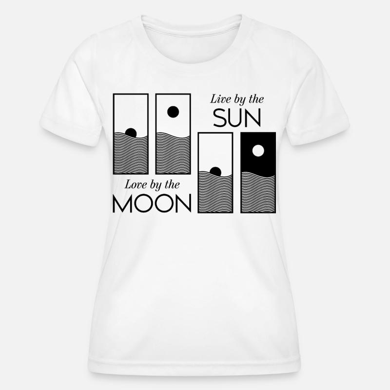 Sunrise / Sunset - Women's Functional T-Shirt - white