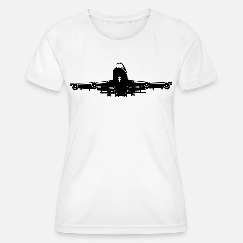 -747 - Women's Functional T-Shirt - white