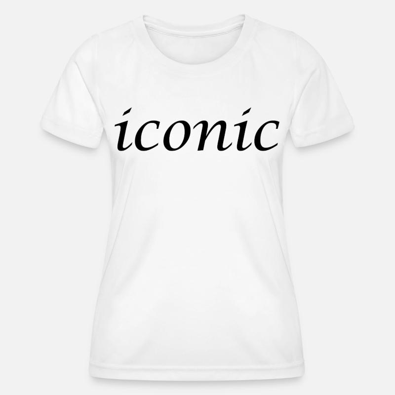 ICONIC - Women's Functional T-Shirt - white