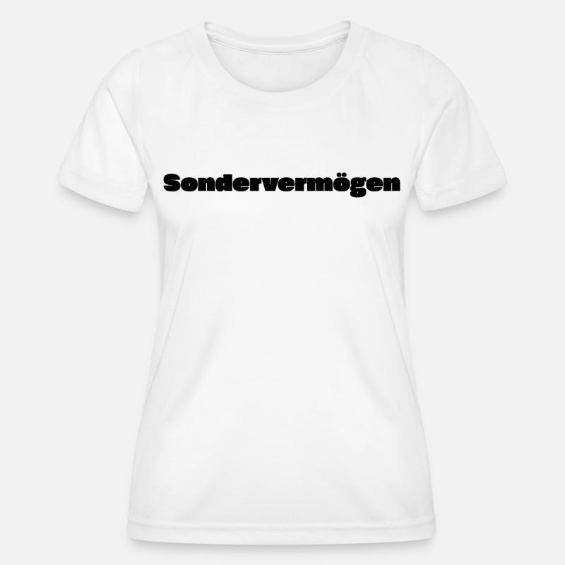 Special funds - Women's Functional T-Shirt - white