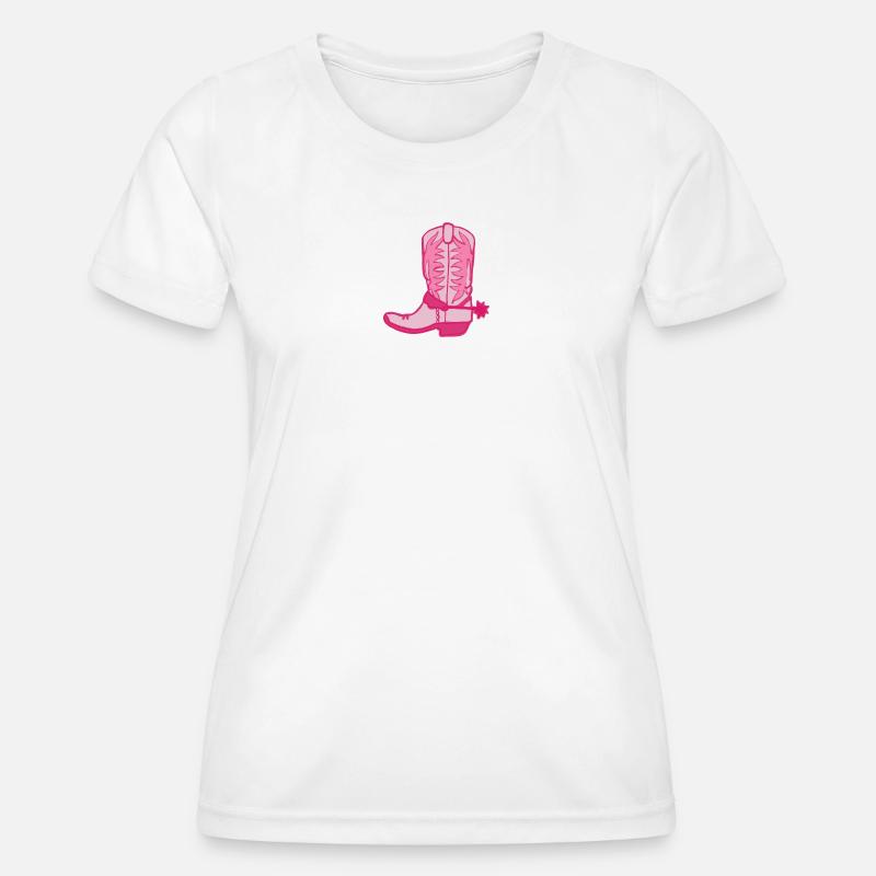 Boot 2 - Women's Functional T-Shirt - white