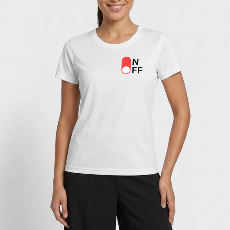 Mode ON/OFF T-shirt sport Femme