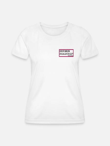 MENOPAUSE HORMONE WECHSELJAHRE - Frauen Funktions-T-Shirt - Weiß