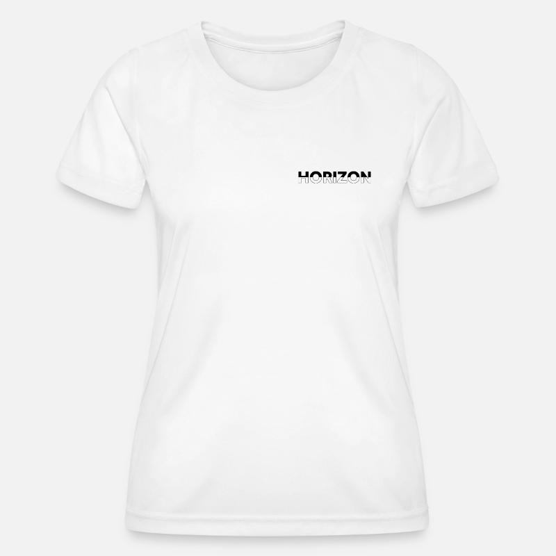 horizon - Women's Functional T-Shirt - white