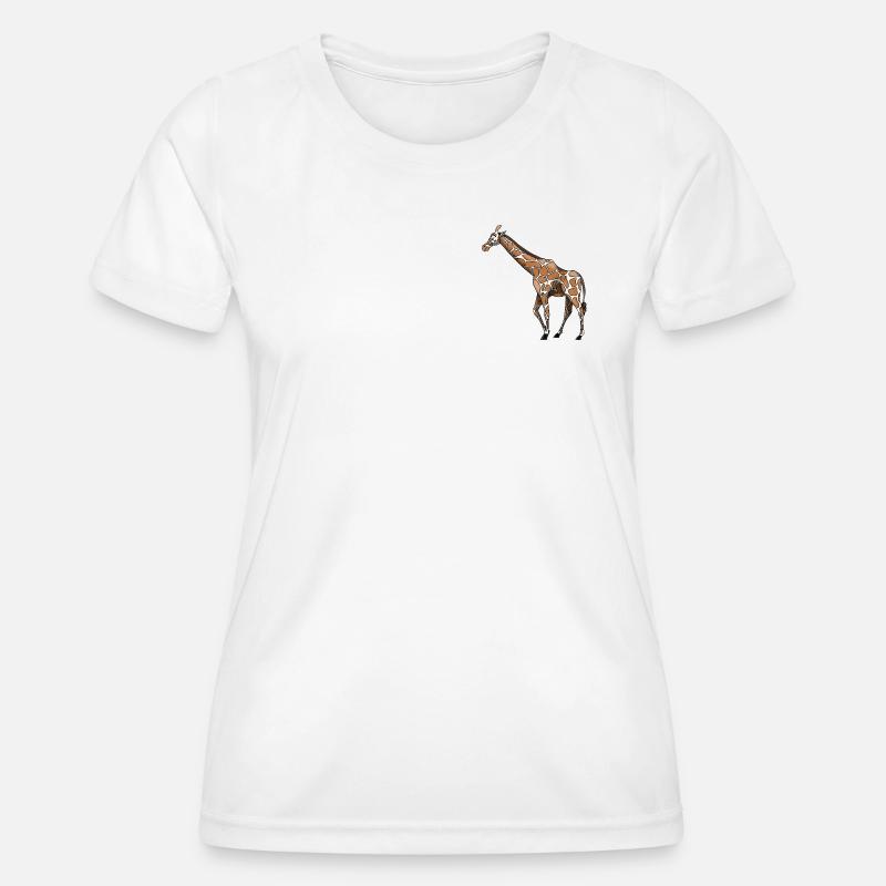 Giraffe - Women's Functional T-Shirt - white