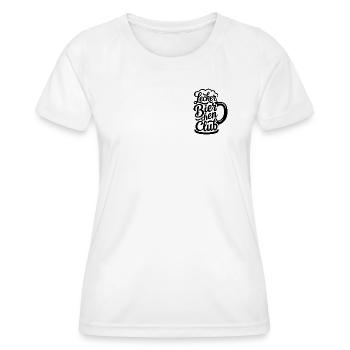 Lecker Bierchen Club - Frauen Funktions-T-Shirt - Weiß - Vorne - AI Model Female 172 dark (172cm)