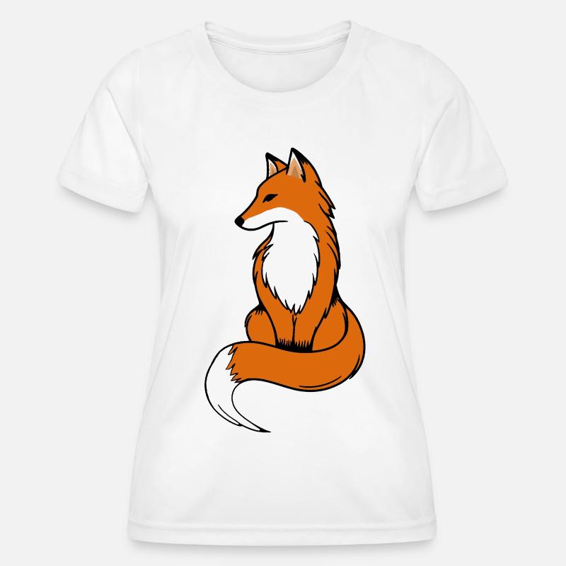 Fox - Women's Functional T-Shirt - white