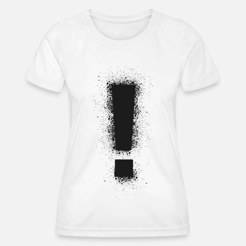 ! - Women's Functional T-Shirt - white
