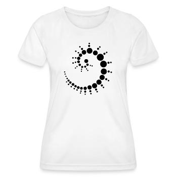 fossile - T-shirt sport Femme - blanc - Devant - AI Model Female 172 dark (172cm)