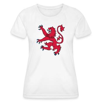Scottish Lion - Women's Functional T-Shirt - white - Front - AI Model Female 172 dark (172cm)
