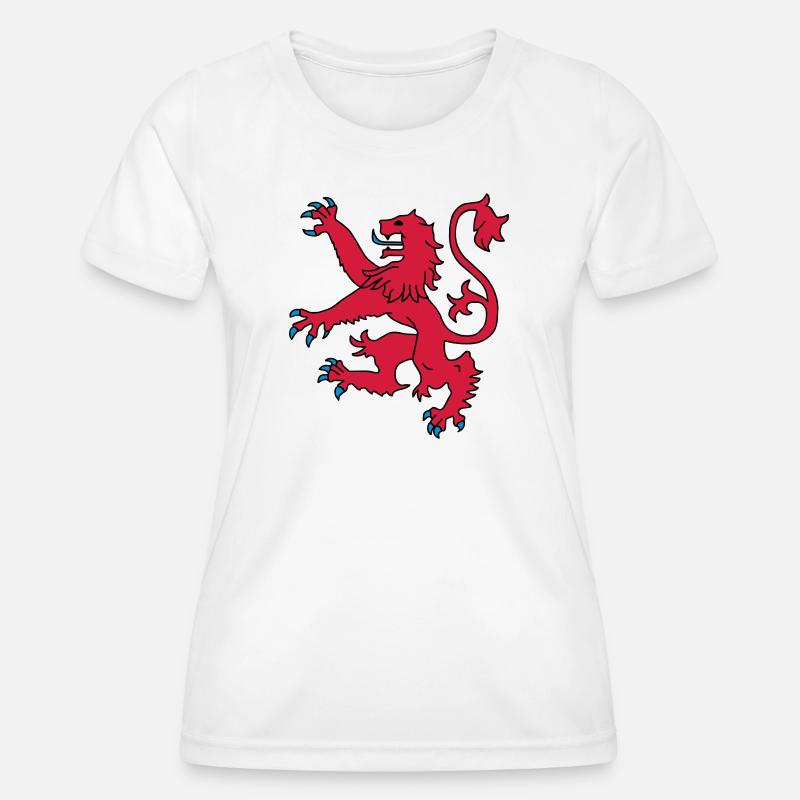 Scottish Lion - Women's Functional T-Shirt - white