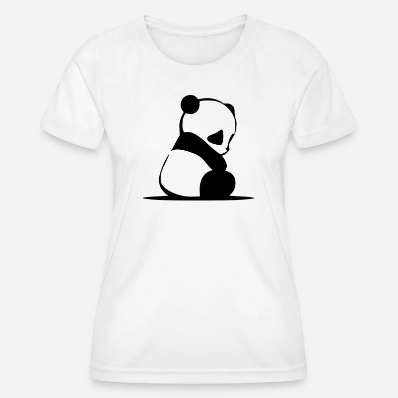 panda - Women's Functional T-Shirt - white