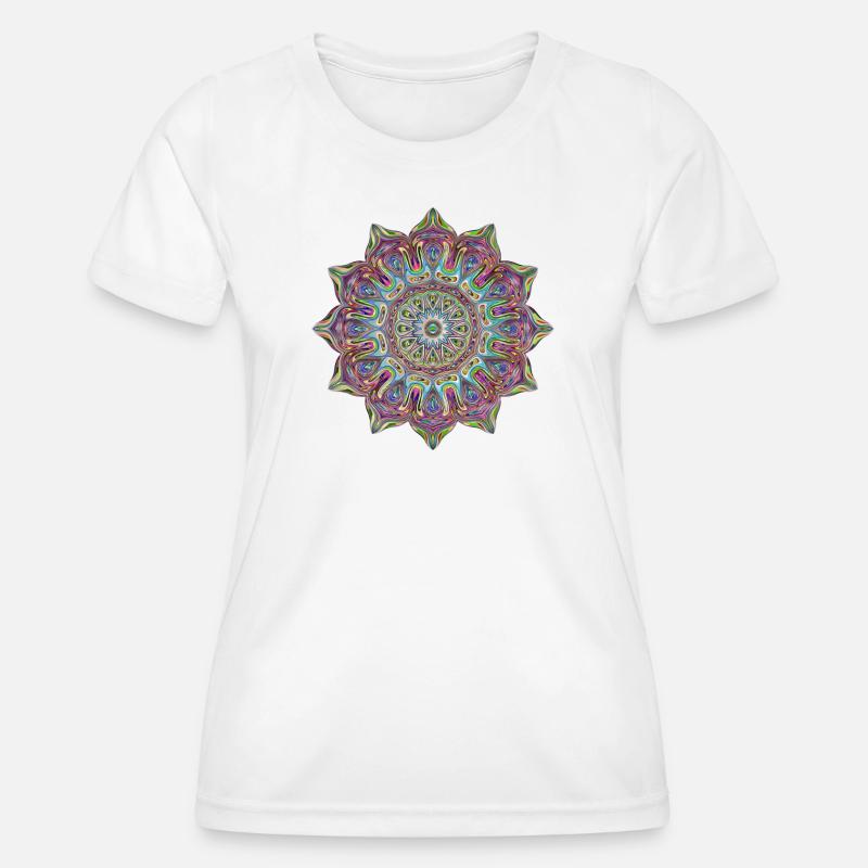 mandala - Women's Functional T-Shirt - white