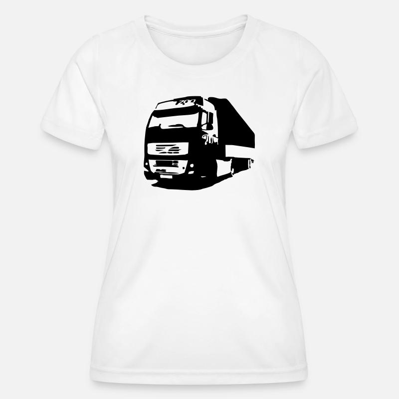 lorry - Women's Functional T-Shirt - white