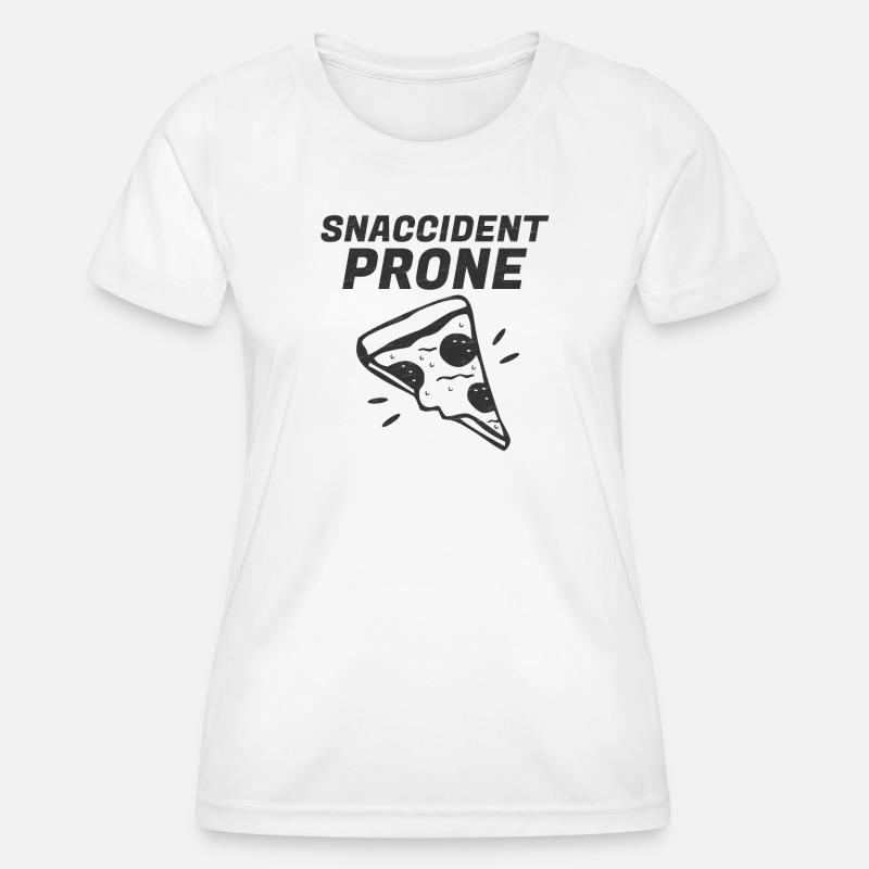 Snaccident Prone - Women's Functional T-Shirt - white