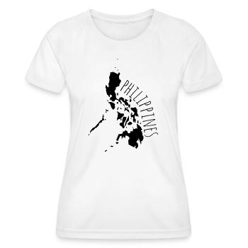 Philippines - Frauen Funktions-T-Shirt - Weiß - Vorne - AI Model Female 172 dark (172cm)