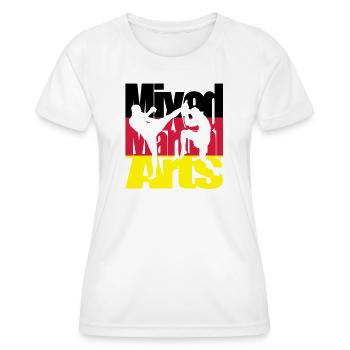 Mixed martial arts - T-shirt sport Femme - blanc - Devant - AI Model Female 172 dark (172cm)