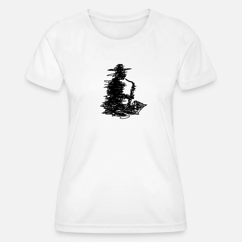 jazz - Women's Functional T-Shirt - white