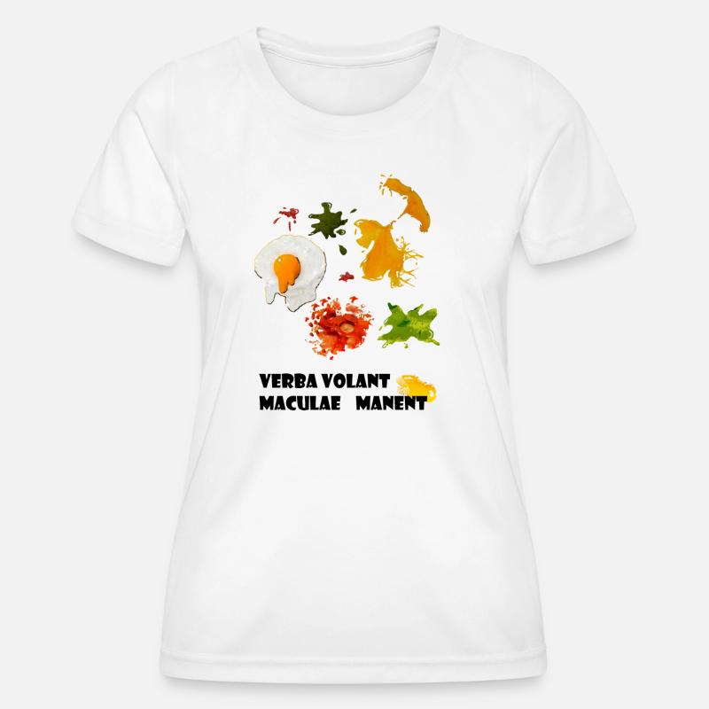 Spots - Women's Functional T-Shirt - white