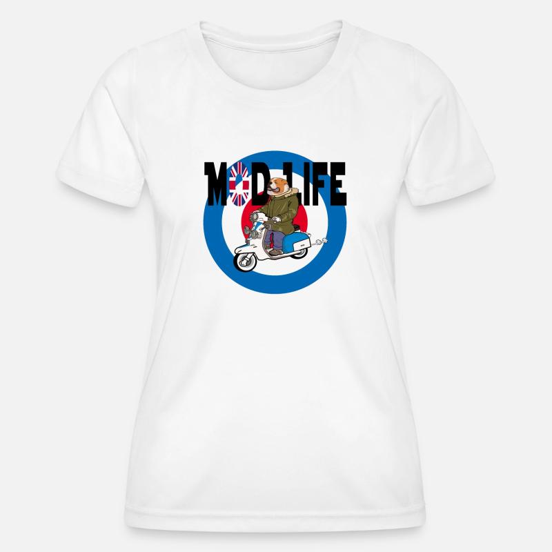 Mod Life - Women's Functional T-Shirt - white