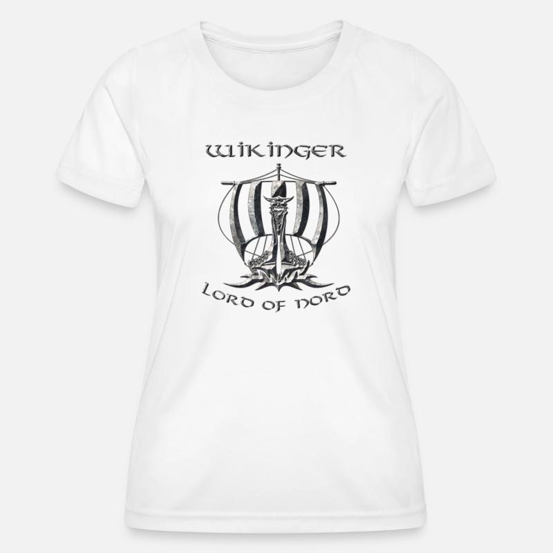 Vikings 2 - Women's Functional T-Shirt - white
