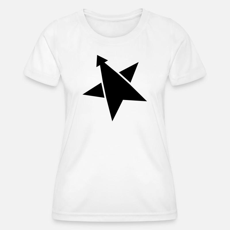 Rocket STAR - Women's Functional T-Shirt - white