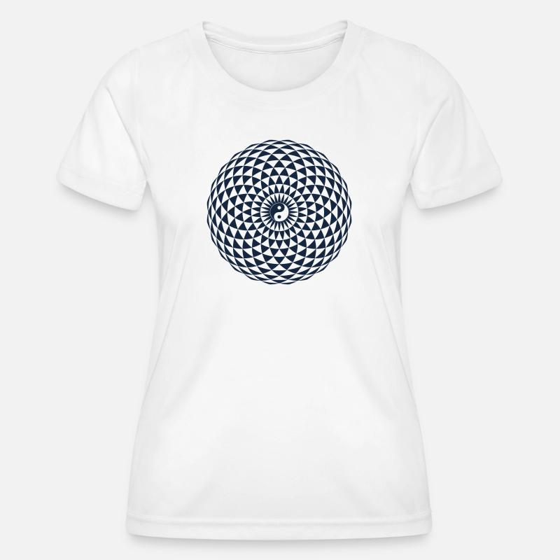Torus, Sacred Geometry - Women's Functional T-Shirt - white