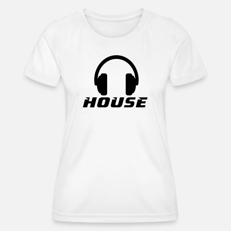 House - Women's Functional T-Shirt - white