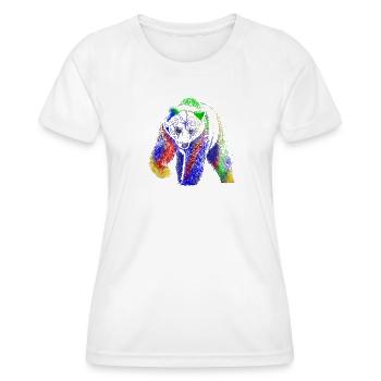 Porter - T-shirt sport Femme - blanc - Devant - AI Model Female 172 dark (172cm)