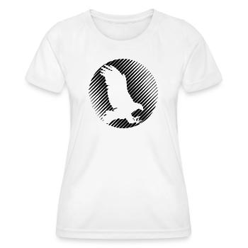HAWK 0,1 - T-shirt sport Femme - blanc - Devant - AI Model Female 172 dark (172cm)