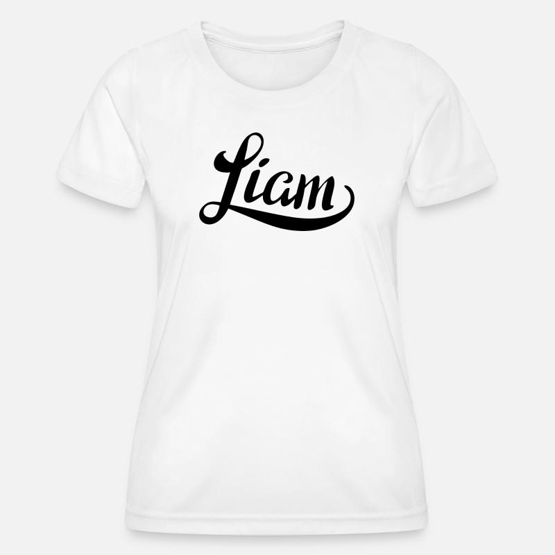 Name Liam - Women's Functional T-Shirt - white