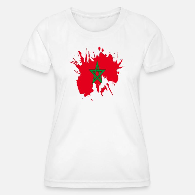 morocco Pepigo - Women's Functional T-Shirt - white