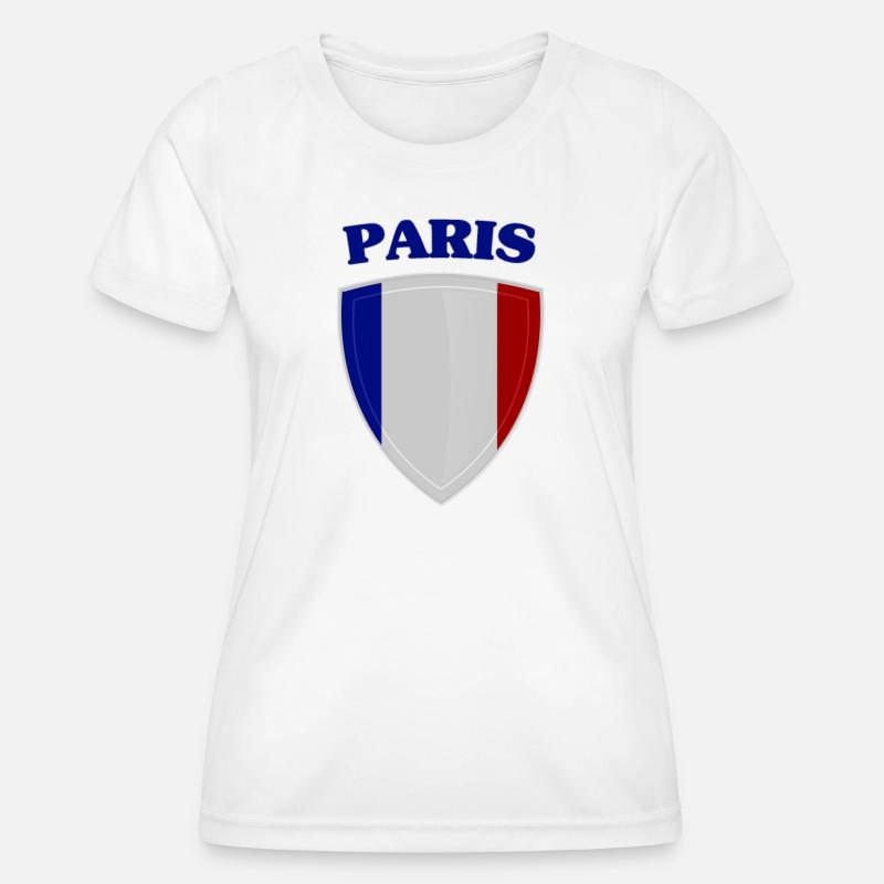 Paris - Women's Functional T-Shirt - white