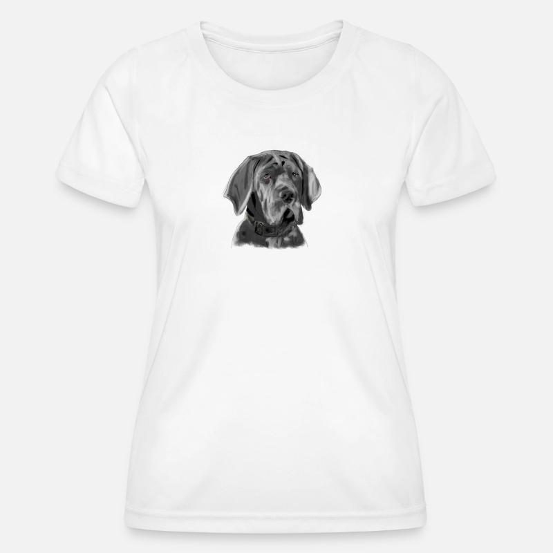 Mastiff - Women's Functional T-Shirt - white