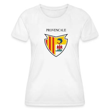 Provencal - Women's Functional T-Shirt - white - Front - AI Model Female 172 dark (172cm)