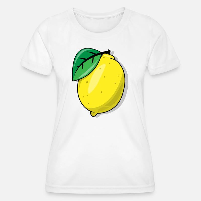 lemon - Women's Functional T-Shirt - white