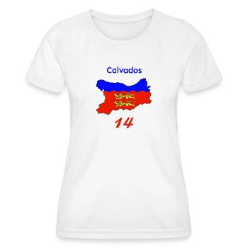 Calvados - T-shirt sport Femme - blanc - Devant - AI Model Female 172 dark (172cm)