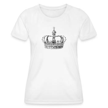 Krone - Frauen Funktions-T-Shirt - Weiß - Vorne - AI Model Female 172 dark (172cm)