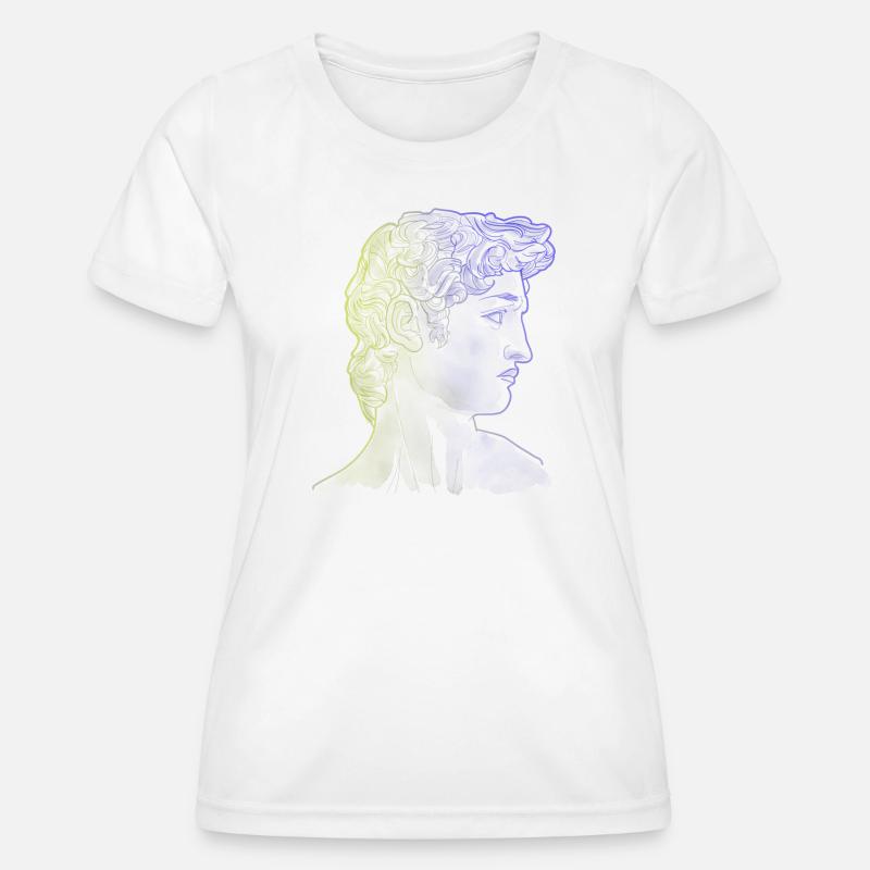 David Michelangelo - Women's Functional T-Shirt - white